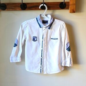 Mayoral Baby 24m white shirt